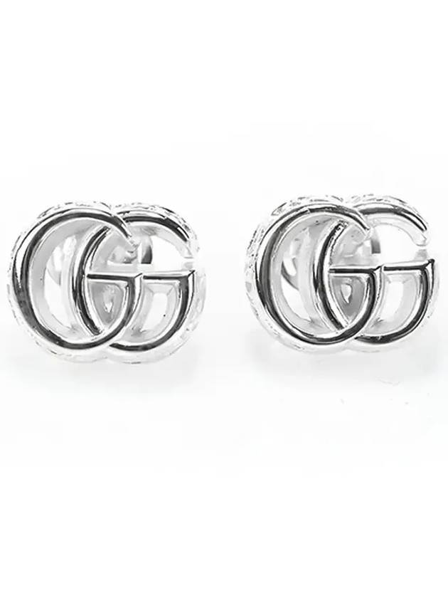 GG Marmont Earrings Silver - GUCCI - BALAAN 4