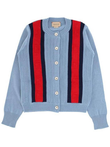 Kids Knit Sweatshirt 772046 XKDUG4711 - GUCCI - BALAAN 1