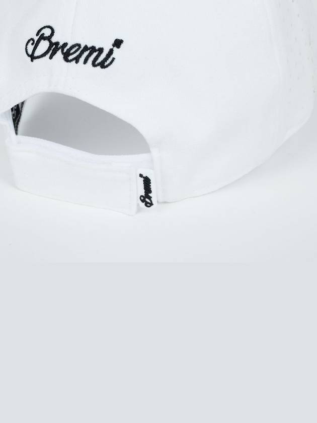 logo ball cap WHITE - BREMI - BALAAN 6