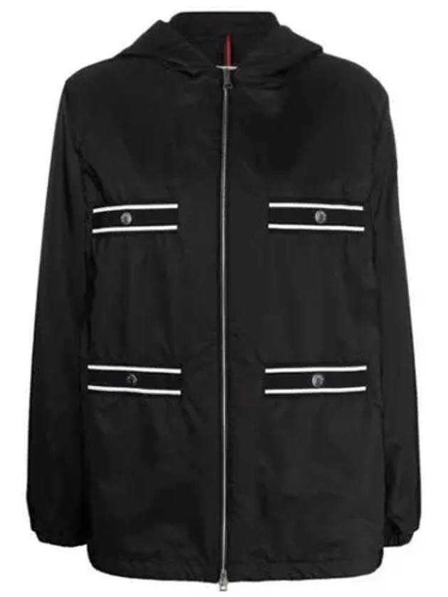 Chatel Hooded Jacket Black - MONCLER - BALAAN 2