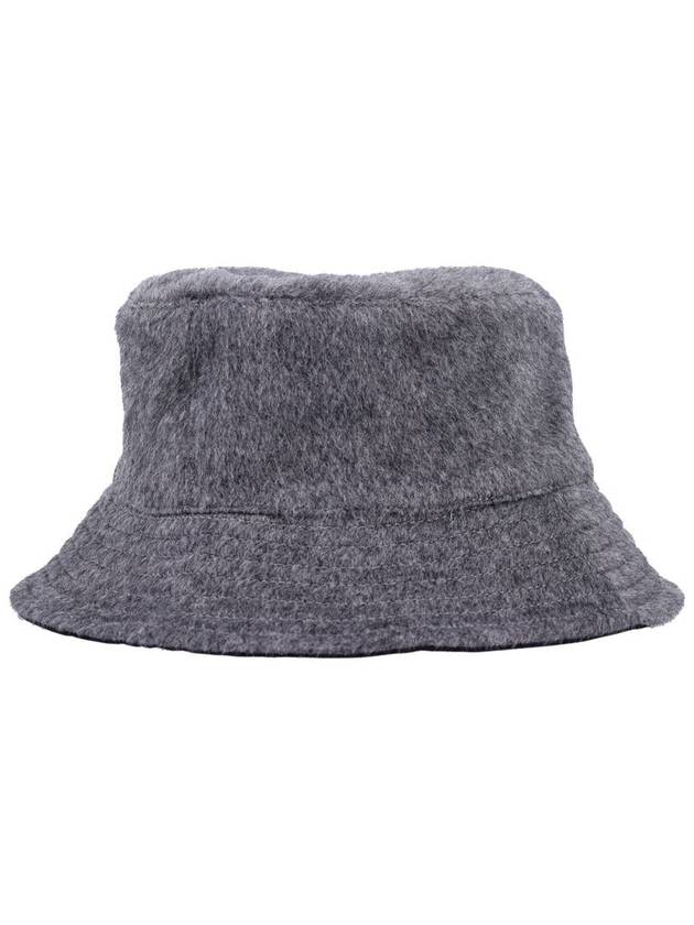 Hairy Mohair Bucket Hat Island Grey - OUR LEGACY - BALAAN 4