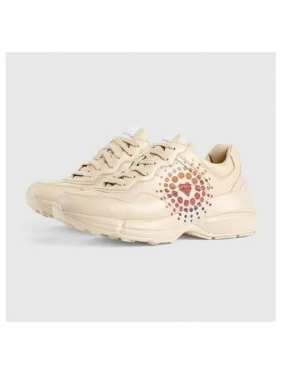 Love Parade Rhyton Low Top Sneakers Ivory - GUCCI - BALAAN 2