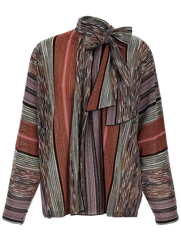 Missoni Lamé Stripes Blouse - MISSONI - BALAAN 1