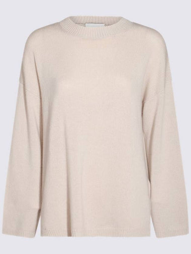 Allude Ecru Wool Knitwear - ALLUDE - BALAAN 1