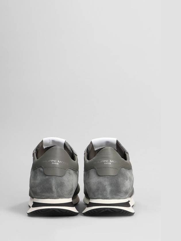 TRPSuede Low Top Sneakers Gray - PHILIPPE MODEL - BALAAN 5