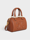 Boston Small Smooth Calfskin Tote Bag Tan - CELINE - BALAAN 3