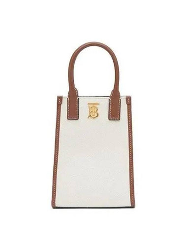 Cross Bag Women s Micro Francis Ecru - BURBERRY - BALAAN 1