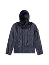 Membrana 3L TC Detachable Hooded Jacket Navy - STONE ISLAND - BALAAN 2