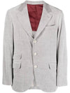 Single breasted suit jacket MQ4357BWDC2893 - BRUNELLO CUCINELLI - BALAAN 1