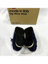 39 New Balance x 574 Women s Denim Sneakers Royal Blue - MIU MIU - BALAAN 7