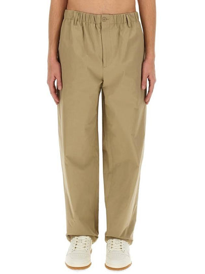 Poplin Heavy Cotton Slacks Beige - GUCCI - BALAAN 2