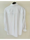 Oversized Shirt IR9790 White WOMENS - ADIDAS - BALAAN 5