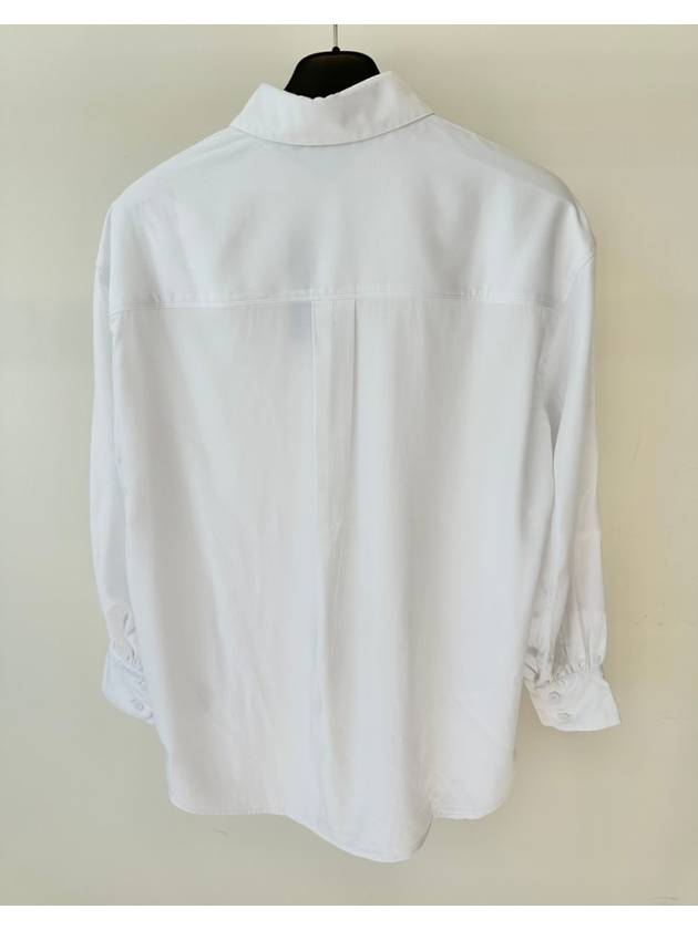 Oversized Shirt IR9790 White WOMENS - ADIDAS - BALAAN 5