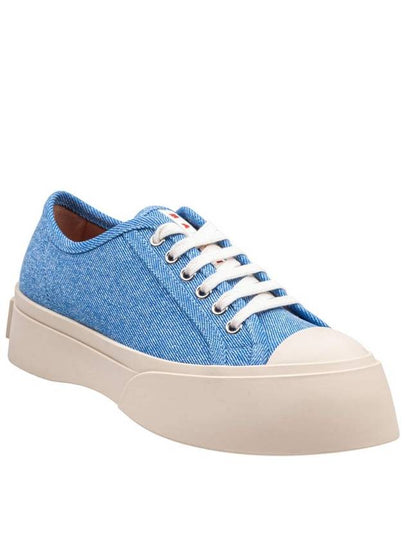 Marni Lace-Up Denim Sneakers - MARNI - BALAAN 2