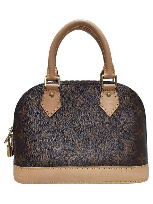 Women s M53152 Monogram Alma BB Tote Bag Strap Built in Chip - LOUIS VUITTON - BALAAN 3