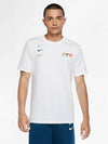 Men's Worldwide Swoosh Katakana Short Sleeve T-Shirt White - NIKE - BALAAN 2