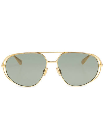 Bottega Veneta Sunglasses, Women's, Gold - BOTTEGA VENETA - BALAAN 1