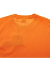 logo applique short sleeve t-shirt orange - BURBERRY - BALAAN.