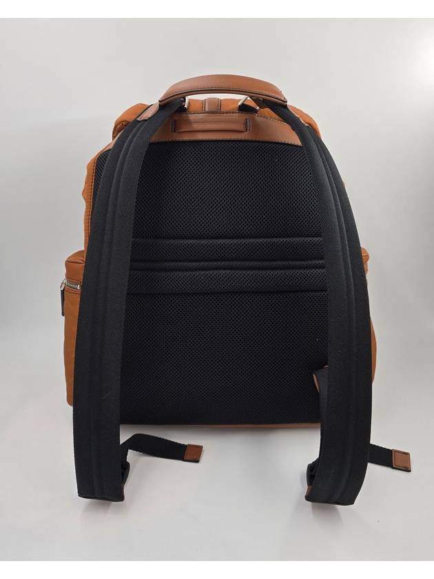 Zegna Technical Fabric Leather Backpack FREE - ERMENEGILDO ZEGNA - BALAAN 4