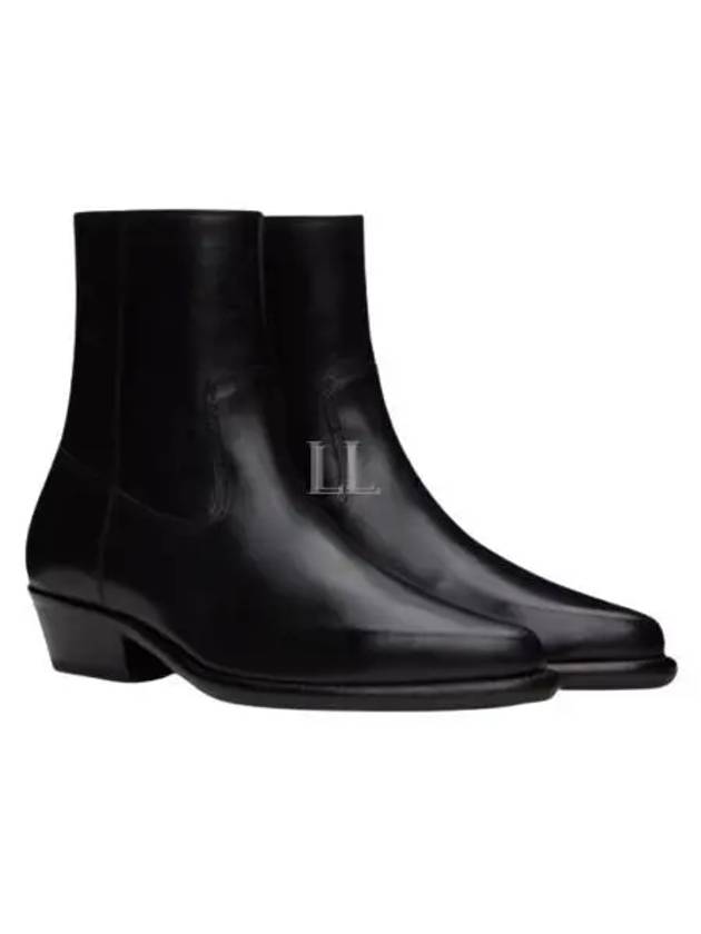 Delix Leather Ankle Boots Black - ISABEL MARANT - BALAAN 2