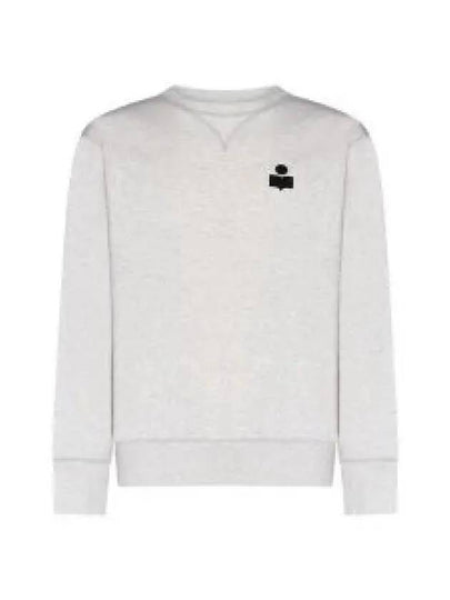 Mike Logo Cotton Sweatshirt White - ISABEL MARANT - BALAAN 2