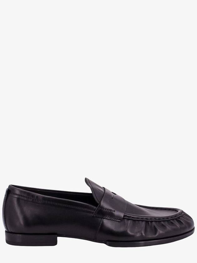 Smooth Calf Leather Loafers Black - TOD'S - BALAAN 1