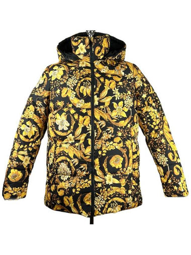 Women's printed goose down padding 1002793 1A02072 RO5B000 - VERSACE - BALAAN 1