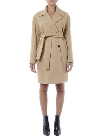 Belt Single Coat Beige - MSGM - BALAAN 1