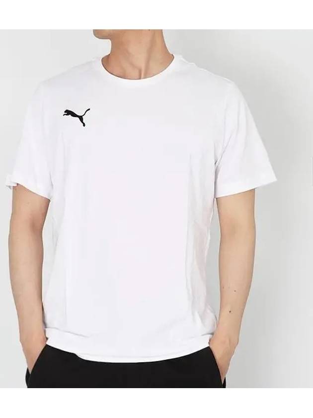 Team Goal 23 Casual Short Sleeve T-Shirt White - PUMA - BALAAN 2