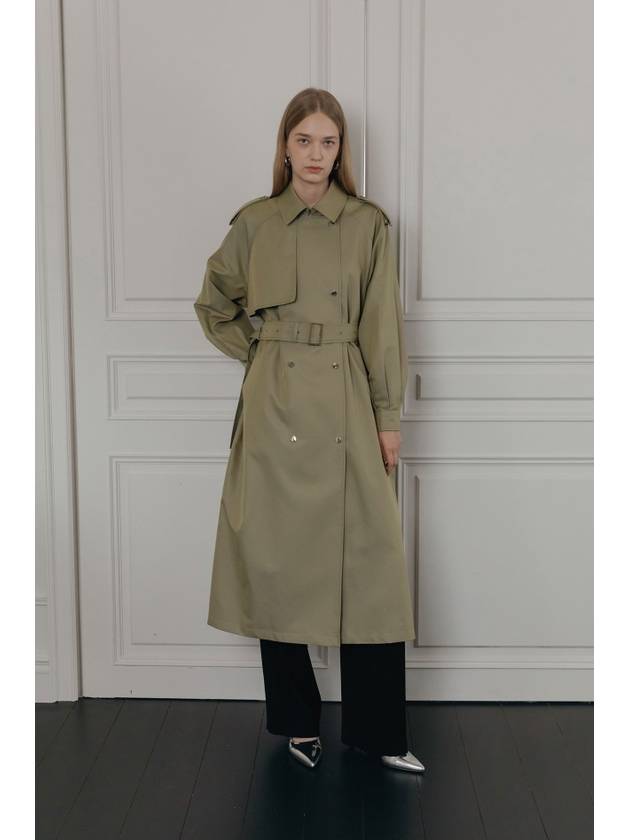 SNAP TRENCH COAT - ILROZE - BALAAN 9