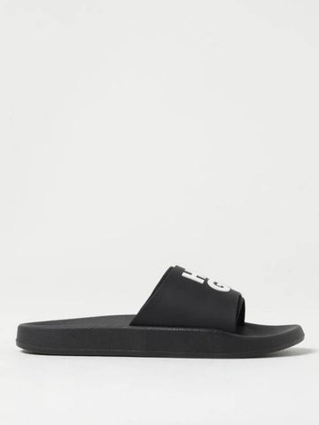 Mule Slippers Black - HUGO BOSS - BALAAN 1