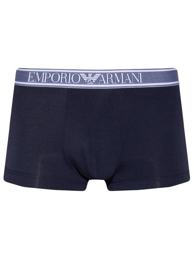 Men's Logo Band Briefs Blue - EMPORIO ARMANI - BALAAN 1