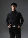 Aydin JL Embroidered Turtleneck Sweater Black - J.LINDEBERG - BALAAN 3