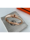 Mini Clic Kelly Bracelet Marronglace Rose Gold - HERMES - BALAAN 4