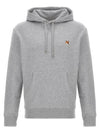 Fox Head Patch Regular Hoodie Grey - MAISON KITSUNE - BALAAN 1