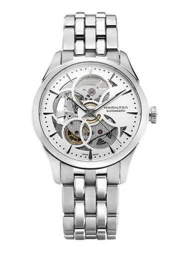 H32405111 Jazzmaster Viewmatic Skeleton Automatic Women's Metal Watch 36mm - HAMILTON - BALAAN 1