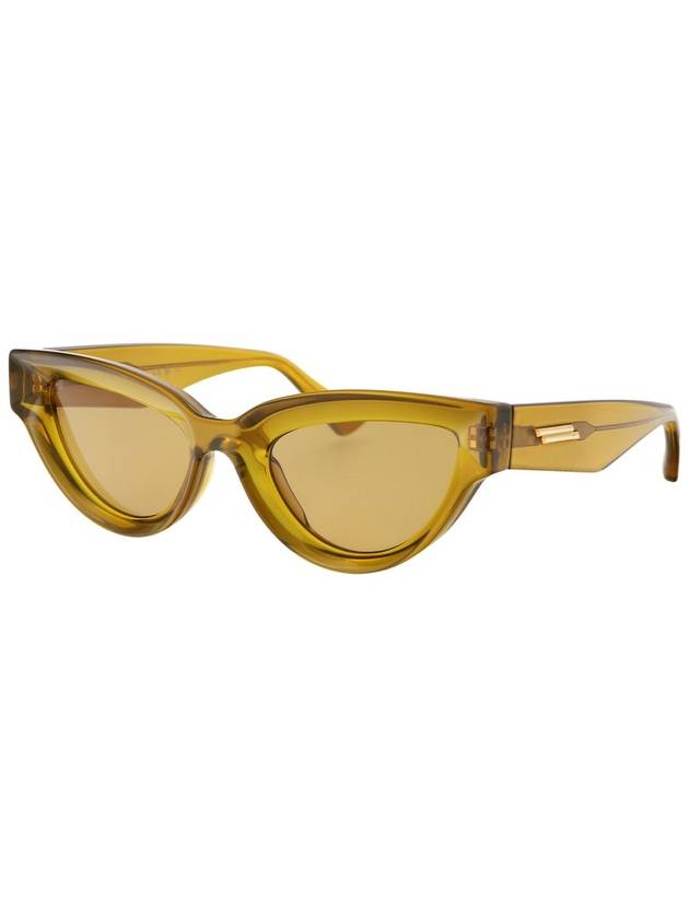 Sunglasses BV1249S 003 TRANSPARENT YELLOW - BOTTEGA VENETA - BALAAN 3