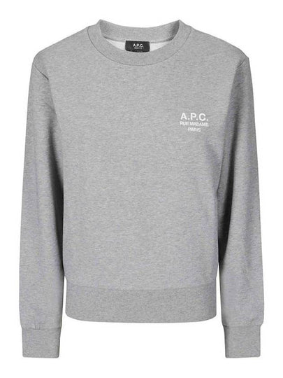 Rue Madame Cotton Sweatshirt Grey - A.P.C. - BALAAN 2