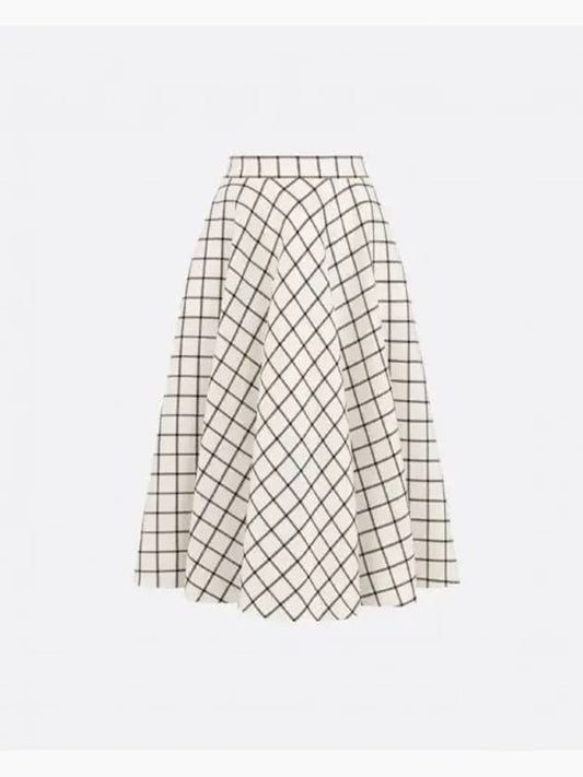 Flared Skirt 451J05B1689 X0930 - DIOR - BALAAN 1