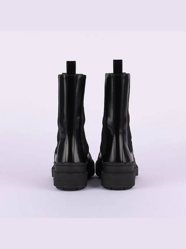 Interlocking G Leather Ankle Boots Black - GUCCI - BALAAN 6