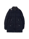 Men's Down Padded Jacket Navy - BRUNELLO CUCINELLI - BALAAN 1