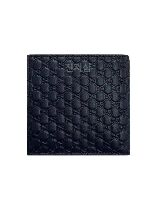 Microshima Half Wallet Navy - GUCCI - BALAAN 4