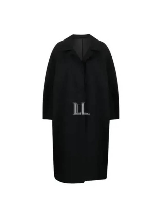 Button Breasted Single Coat Black - TOTEME - BALAAN 2