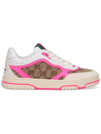 Original GG Canvas Low Top Sneakers Beige Ebony - GUCCI - BALAAN 2