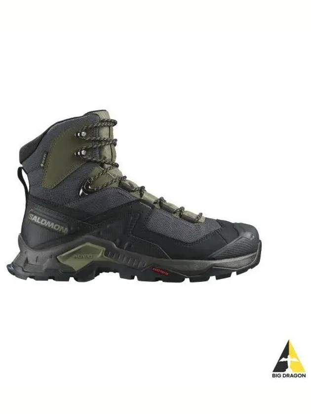 Quest Element GTX High Top Sneakers Green - SALOMON - BALAAN 2