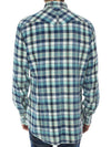 Bleached Check Western Shirt - DSQUARED2 - BALAAN 3