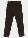 Lens Detail Tapered Straight Pants Black - CP COMPANY - BALAAN 2