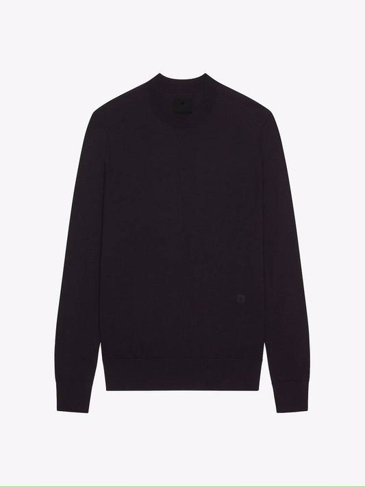 Wool Cashmere Knit Top Black - GIVENCHY - BALAAN 2