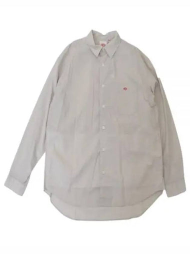 24 DTB0225 TCV OYSTER Work Long Sleeve Shirt - DANTON - BALAAN 1