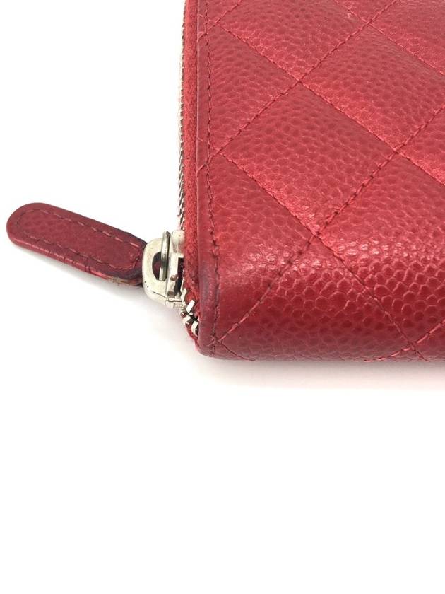 Caviar zipper long wallet - CHANEL - BALAAN 5